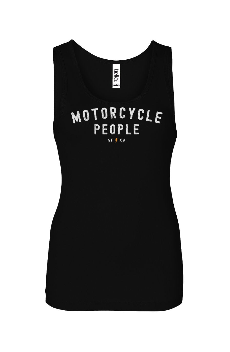 motorcycle people women's tank top