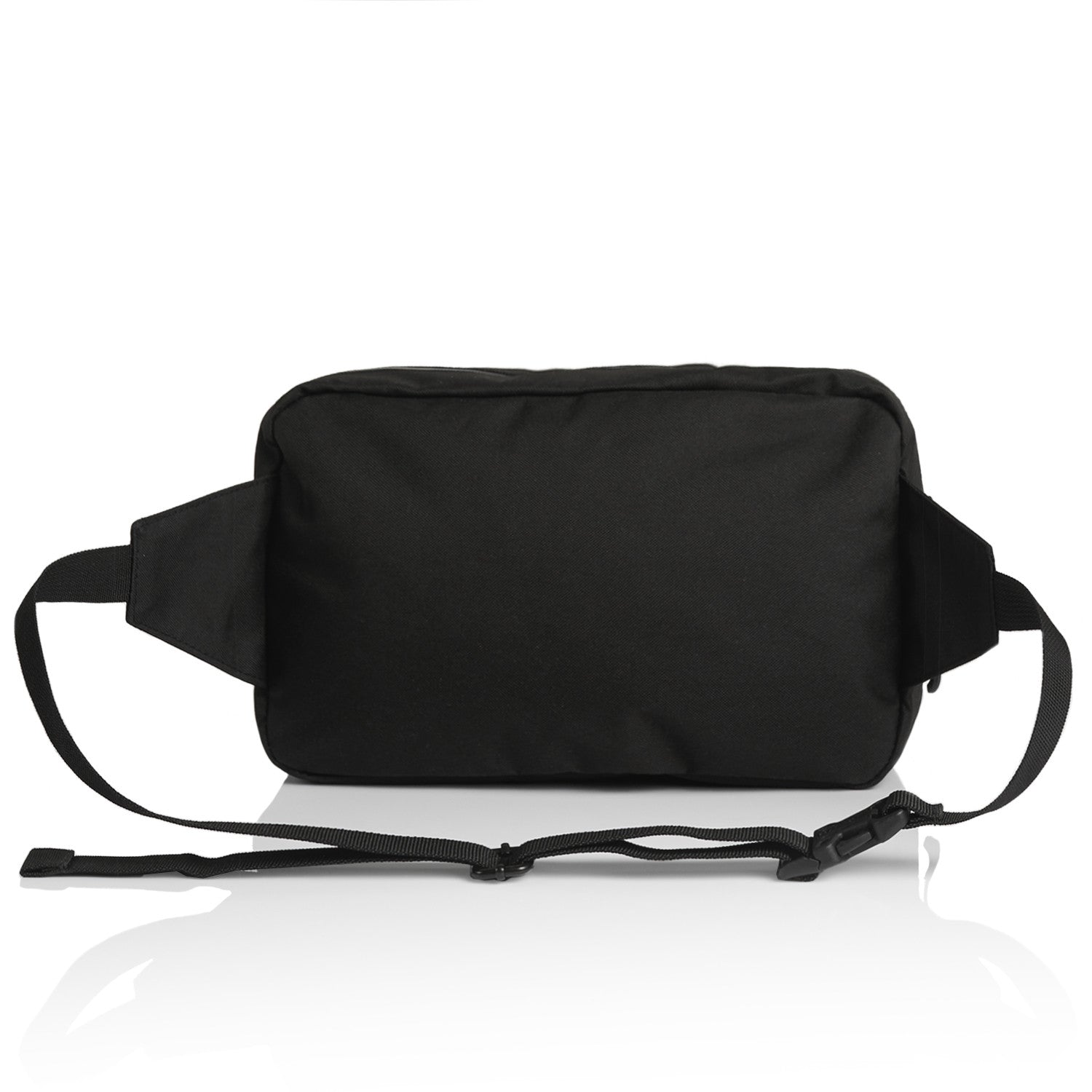 Back view of Recycled Double Waist Bag
