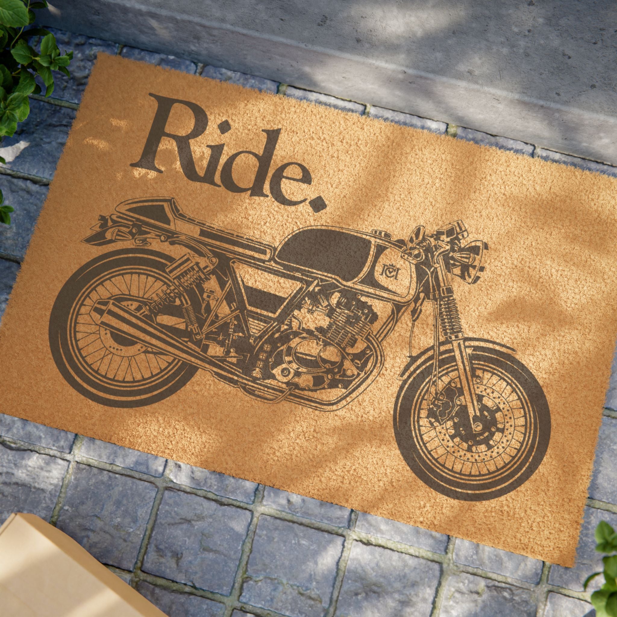 'Ride' Entrance Doormat for Motorcycle Lovers
