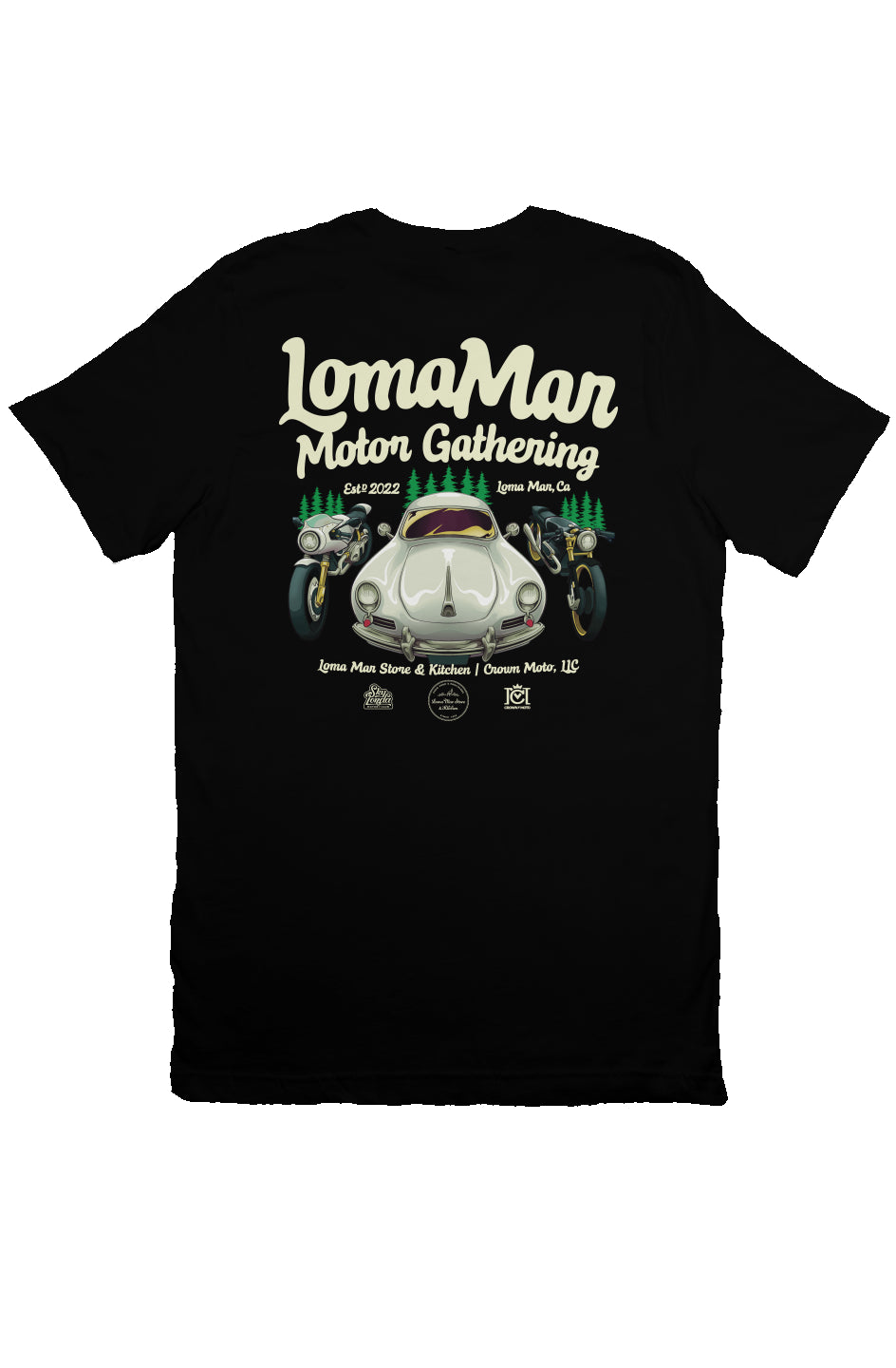 LMMG Official T-shirt (front & back)