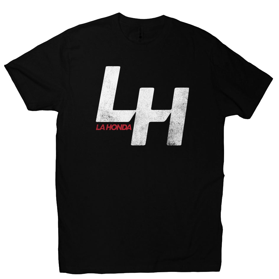 La Honda Shift pattern design on short sleeve t-shirt
