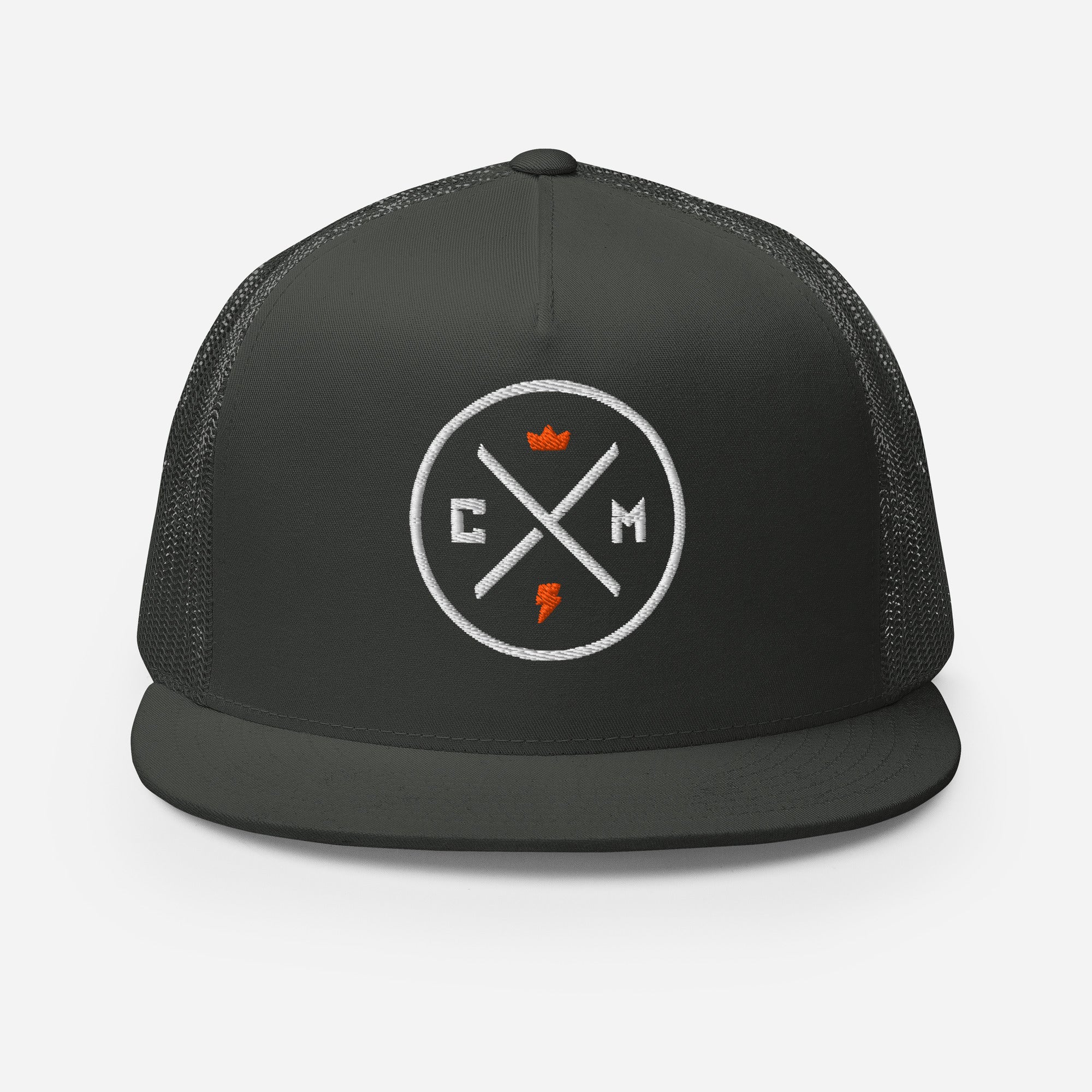Crown Moto Legend Embroidered Trucker Hat