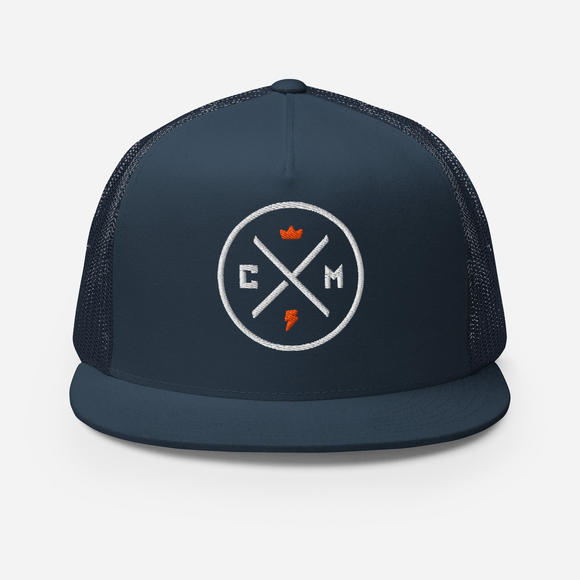 Crown Moto Legend Embroidered Trucker Hat