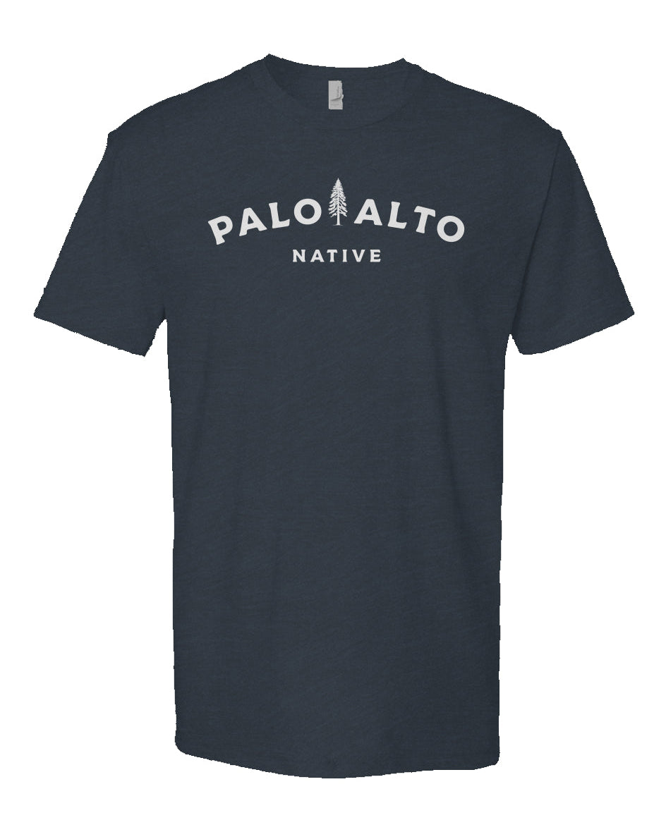 Palo Alto Native Heather Short Sleeve T shirt by crown moto