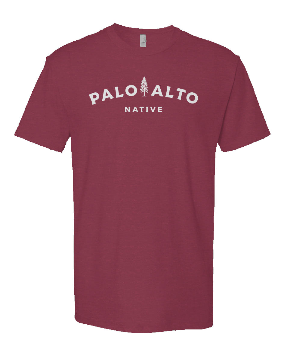 Palo Alto Native Heather Short Sleeve T shirt by crown moto