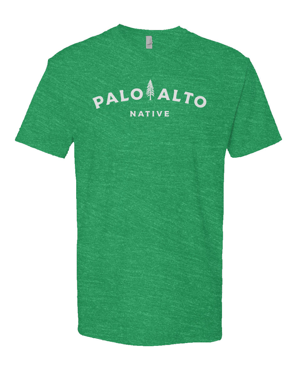 Palo Alto Native Heather Short Sleeve T shirt by crown moto