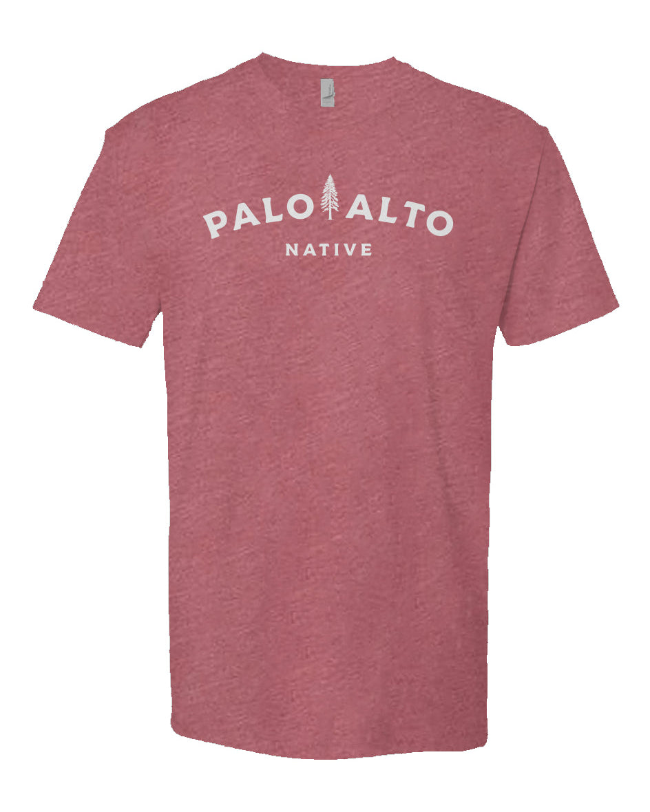 Palo Alto Native Heather Short Sleeve T shirt by crown moto