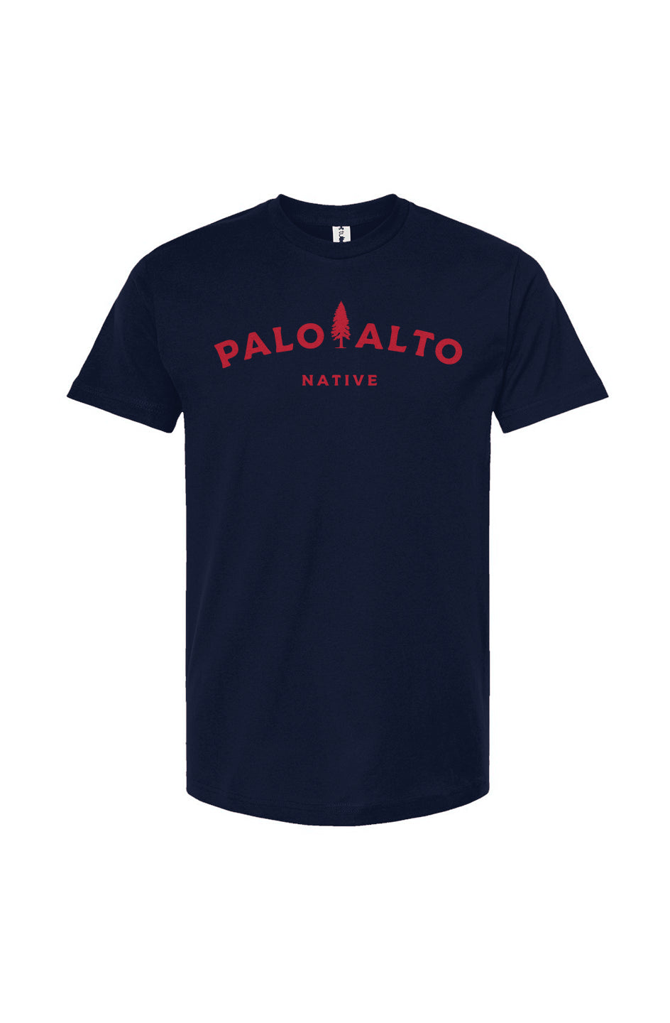 Palo Alto Native T-Shirt, shirt, unisex shirt, palo alto, silicon valley, stanford, native, university avenue, el palo alto, gunn high school, paly, historic, sf bay area