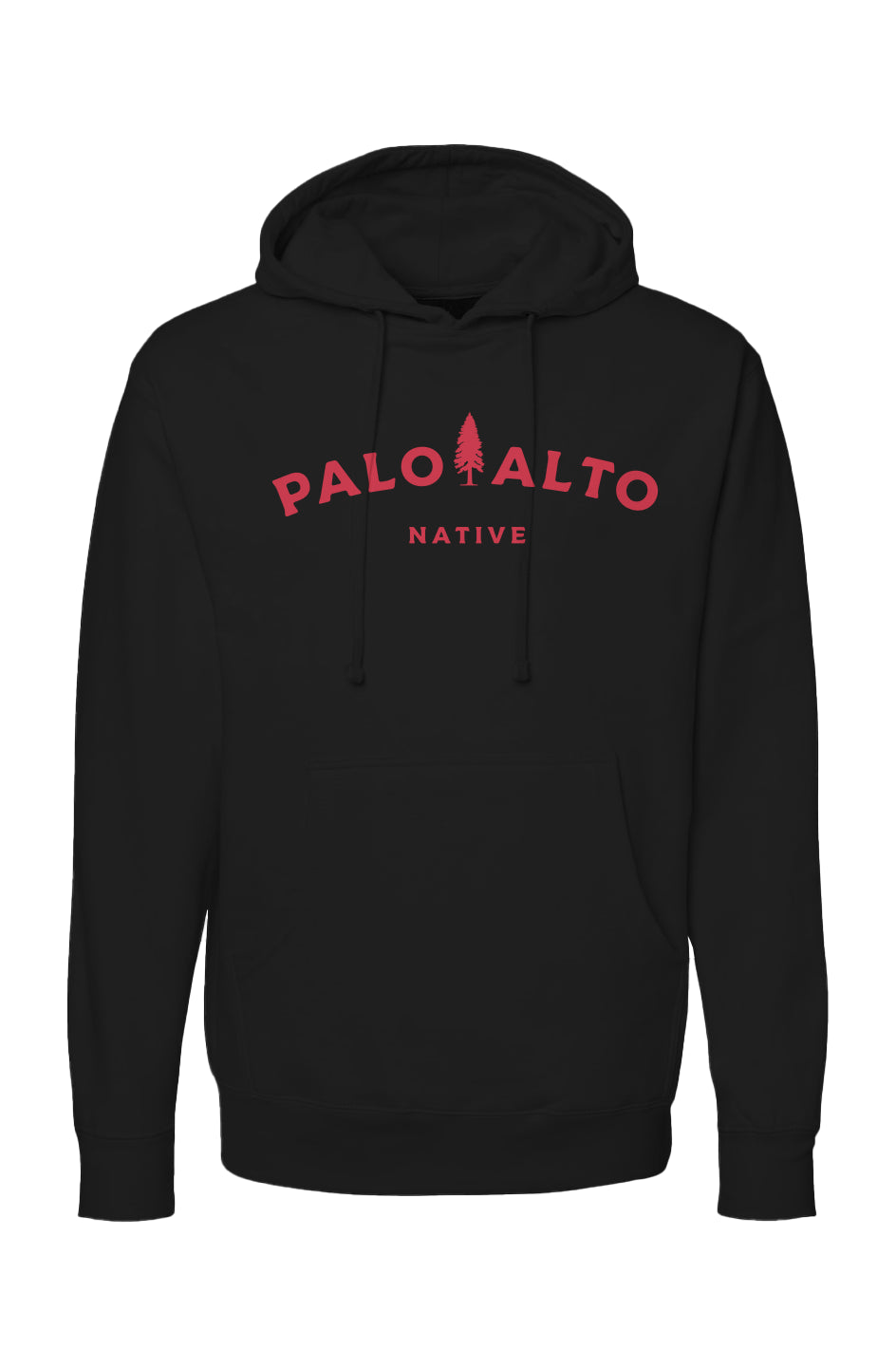 Palo Alto Native Hoodie, california, sf bay area, pa, palo alto, el palo alto, hoodie, tree, stanford, gunn high school, native, born here, silicon valley