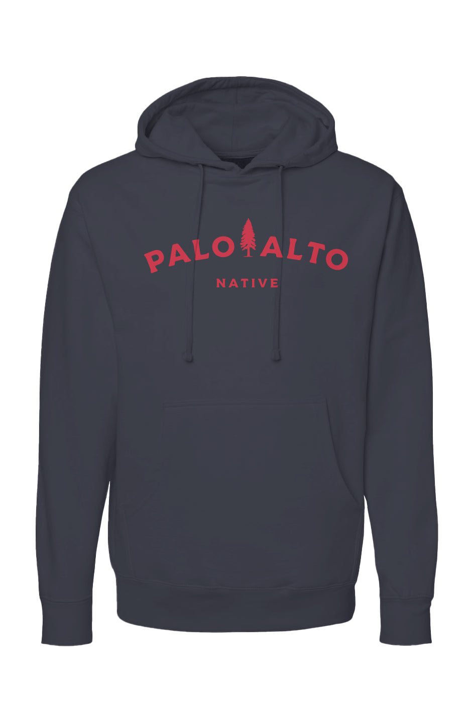 Palo Alto Native Hoodie, california, sf bay area, pa, palo alto, el palo alto, hoodie, tree, stanford, gunn high school, native, born here, silicon valley