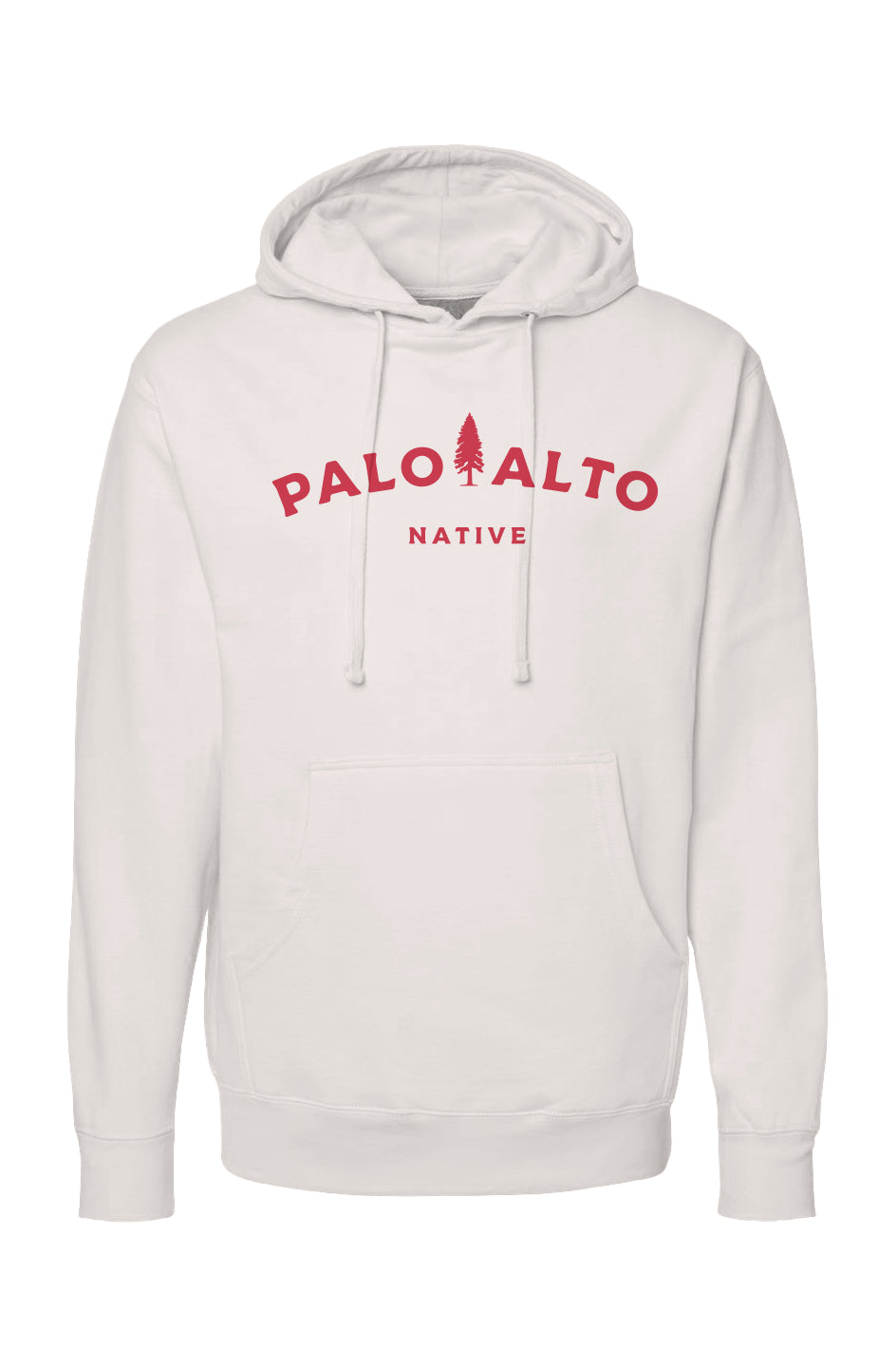 Palo Alto Native Hoodie, california, sf bay area, pa, palo alto, el palo alto, hoodie, tree, stanford, gunn high school, native, born here, silicon valley, university avenue