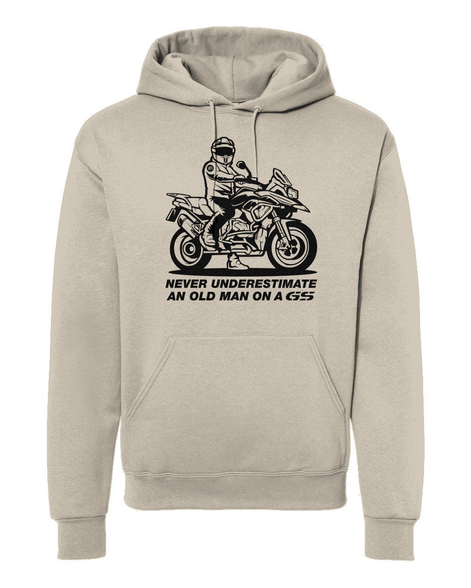 Never Underestimate an Old Man on a GS Hoodie (v2)