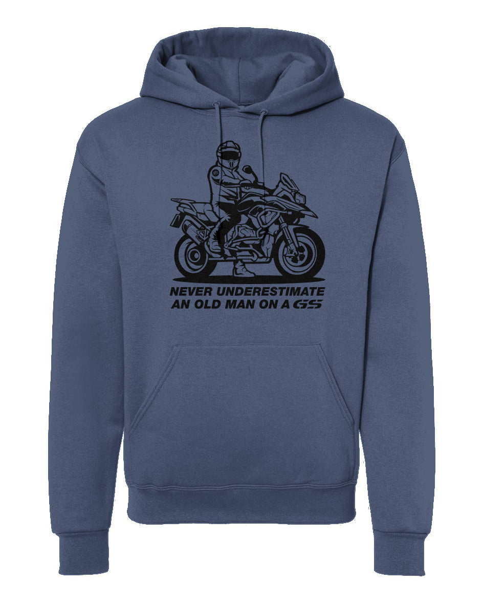 Never Underestimate an Old Man on a GS Hoodie (v2)