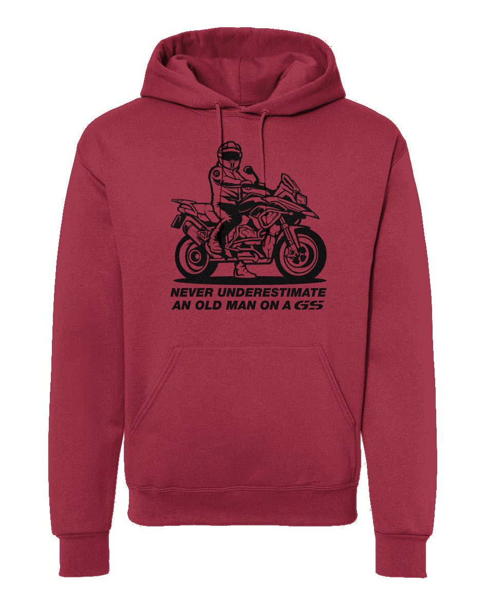 Never Underestimate an Old Man on a GS Hoodie (v2)