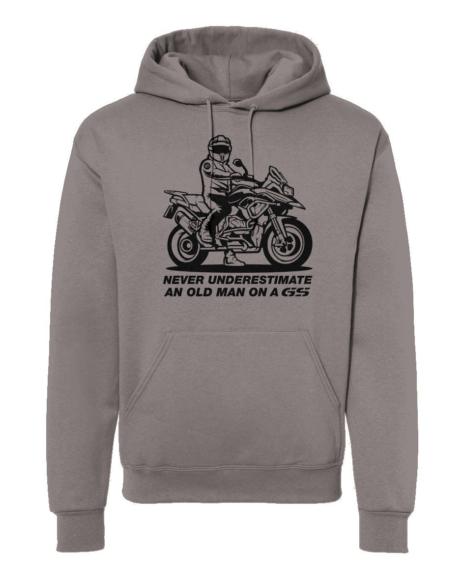 Never Underestimate an Old Man on a GS Hoodie (v2)