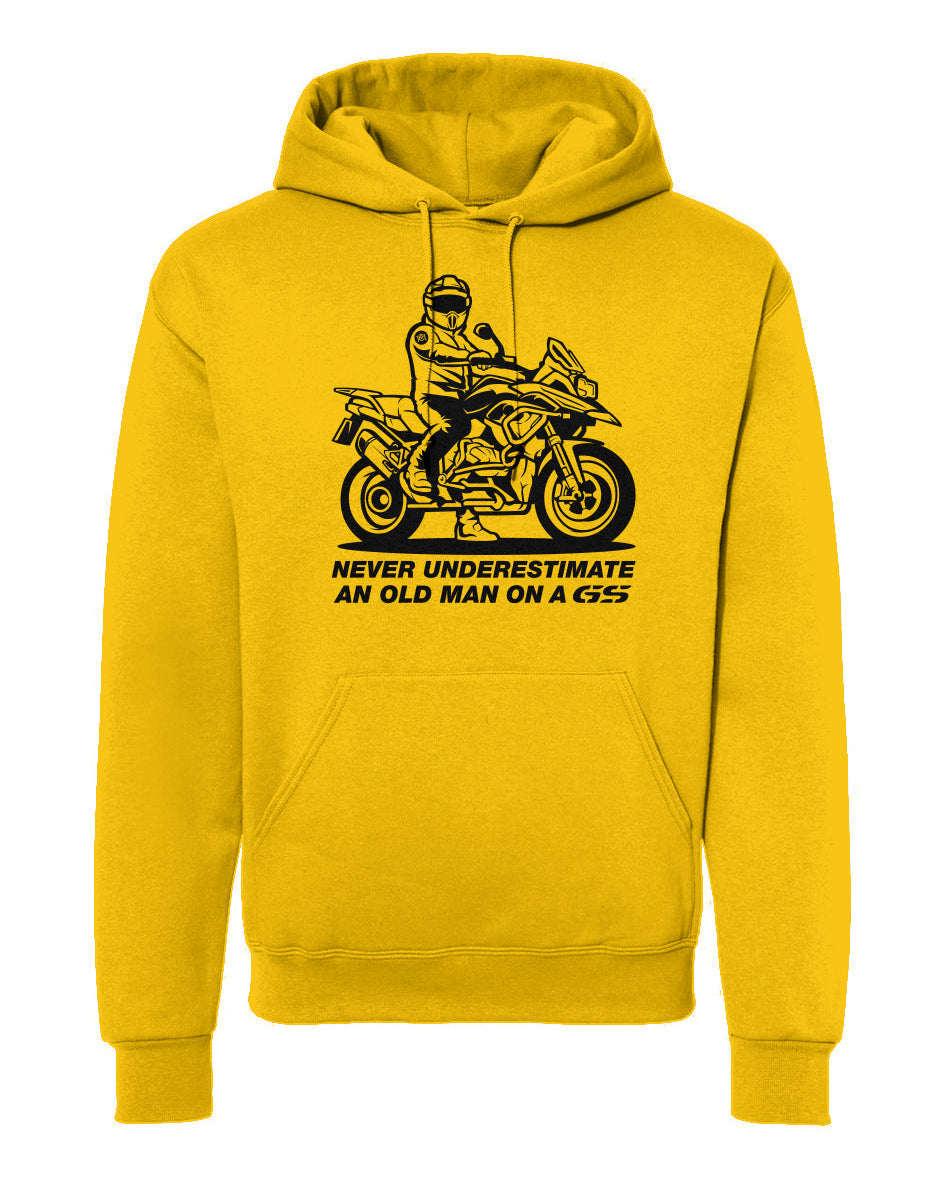 Never Underestimate an Old Man on a GS Hoodie (v2)