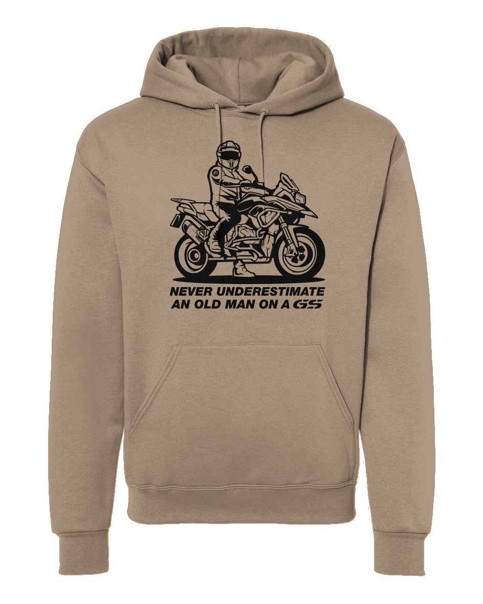 Never Underestimate an Old Man on a GS Hoodie (v2)