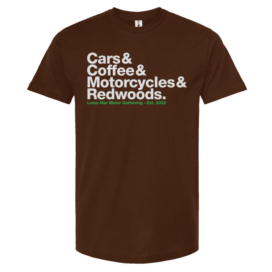 Loma Mar Motor Gathering Cars and Coffee 2025 T-Shirt