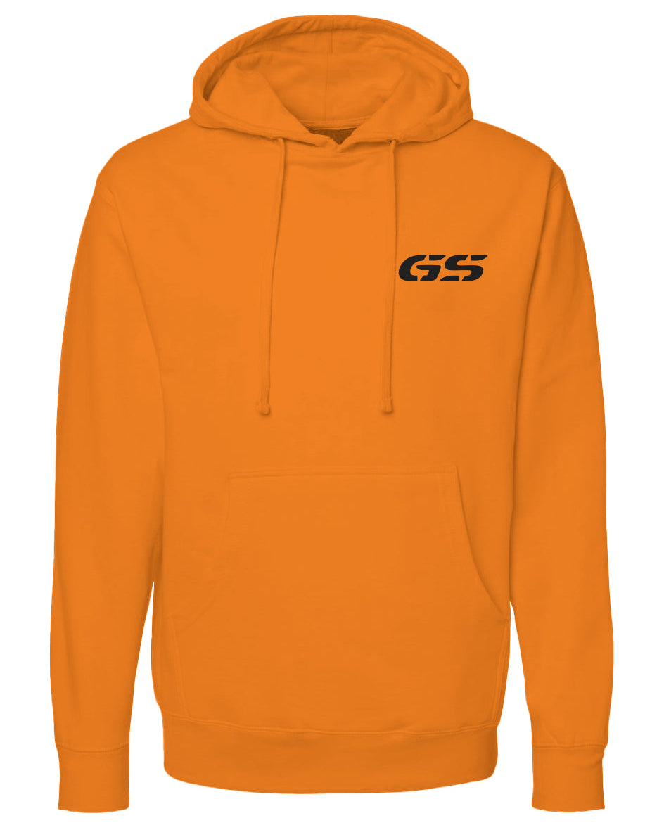 'Never underestimate an old man on a GS' hoodie from Crown Moto