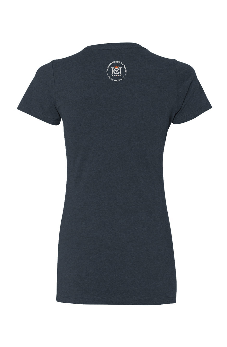 Loma Mar Motor Gathering Women Motorcyclist T-Shirt