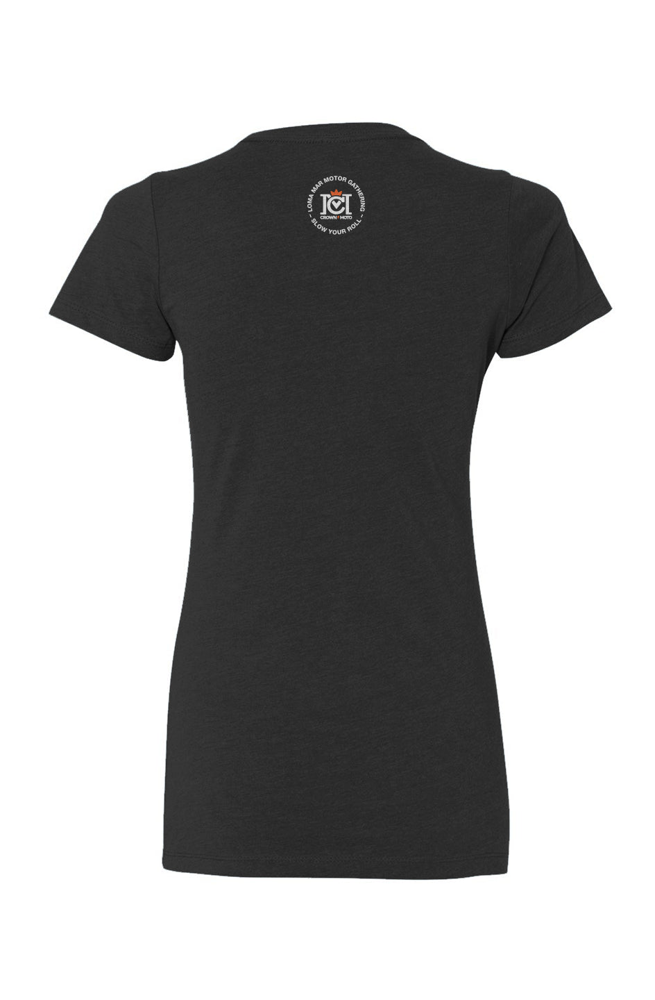 Loma Mar Motor Gathering Women Motorcyclist T-Shirt