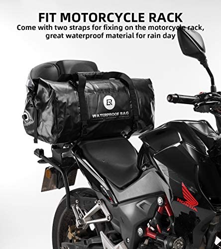 ROCKBROS 60L Dry Duffel Waterproof Duffel Bag Motorcycle Travel Bag