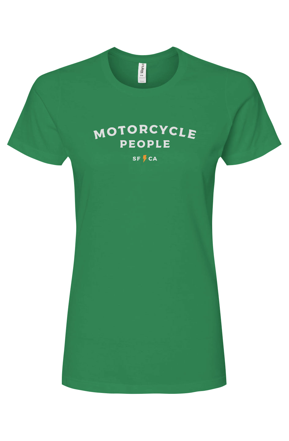 Motorcycle People SF Women's Premium Cotton T-shirt, women who ride, motorcyclists, riders, motorbikes, go ride a motorcycle, motorcycle riders, ladies, sustainable, made in usa, american cotton