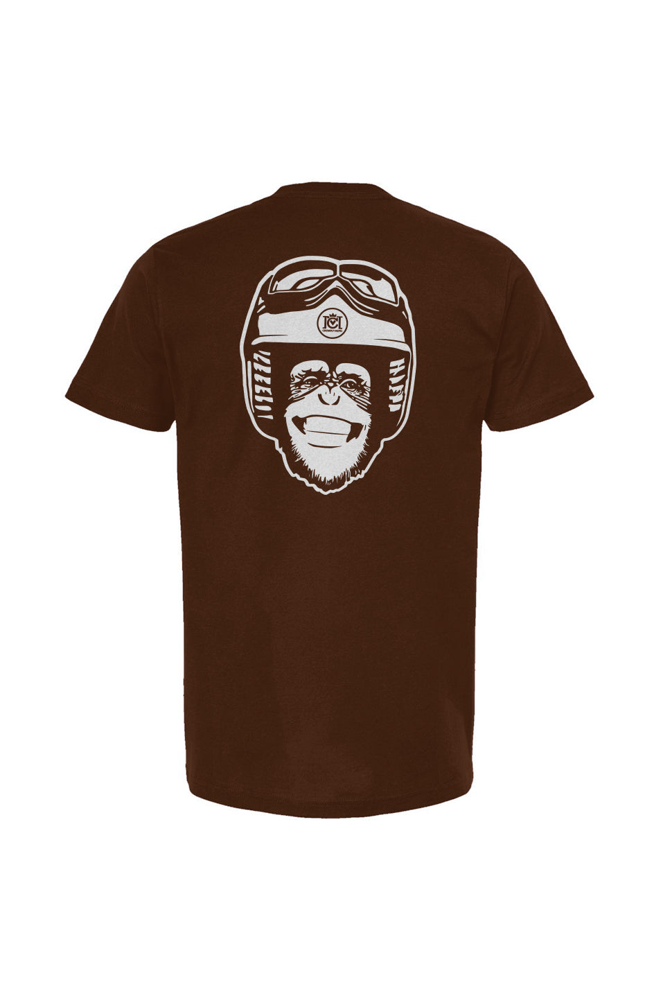 Moto Monkey Unisex T-Shirt, chimpanzee, motorcycle lifestyle, motorcycle addiction, motorcycle shirts, motorcycle clothing, original, funny, humor, animals