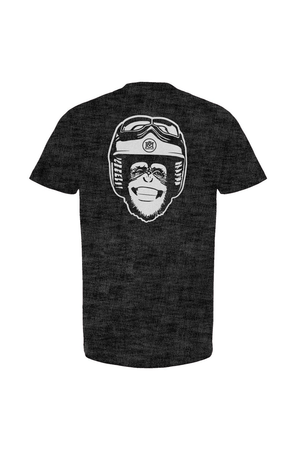 Moto Monkey Unisex T-Shirt, chimpanzee, motorcycle lifestyle, motorcycle addiction, motorcycle shirts, motorcycle clothing, original, funny, humor, animals