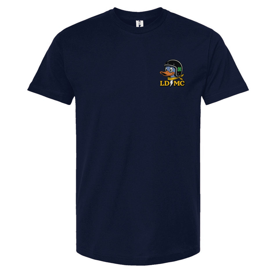 Lucky Ducks Motorcycle Club SF Unisex T-Shirt