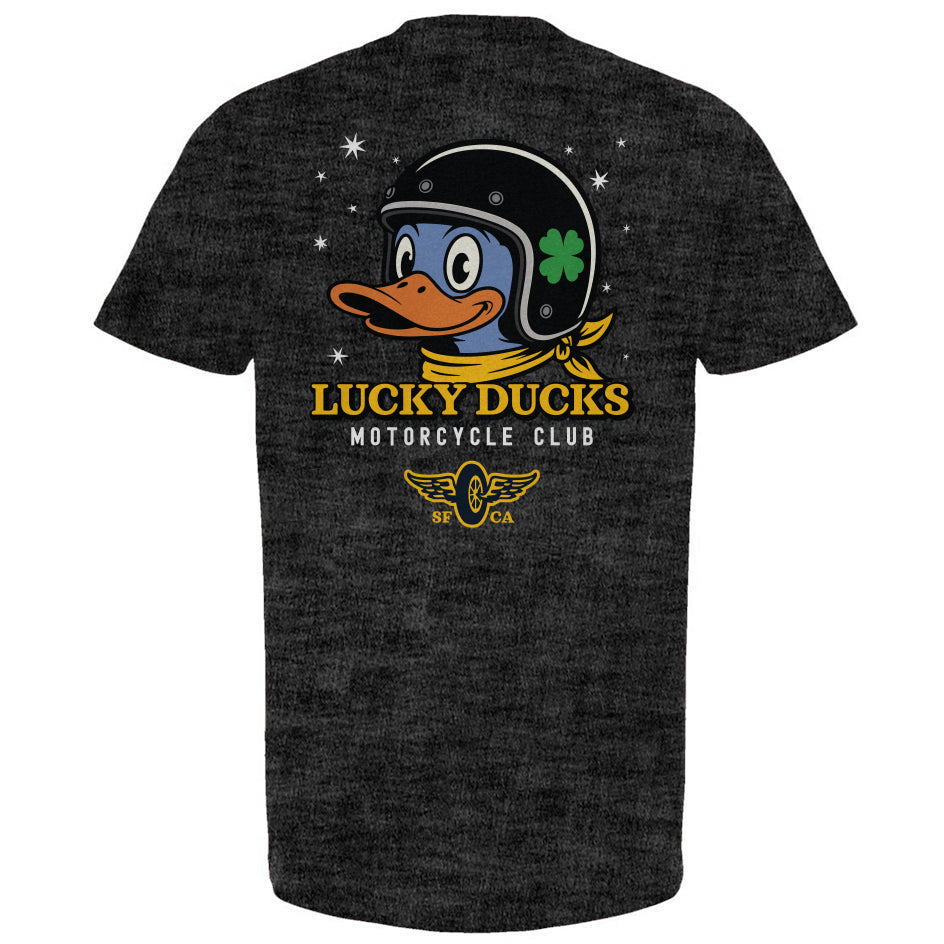 Lucky Ducks Motorcycle Club SF Unisex T-Shirt