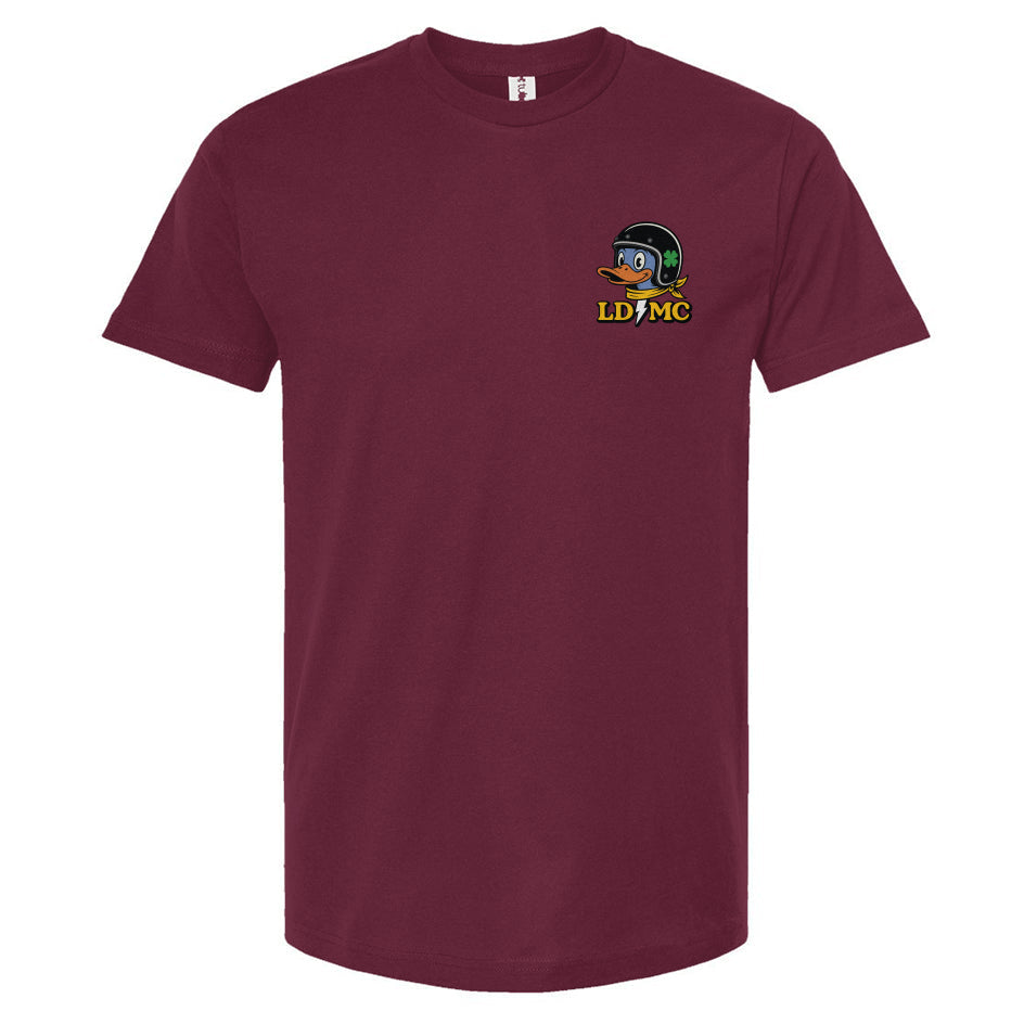 Lucky Ducks Motorcycle Club SF Unisex T-Shirt