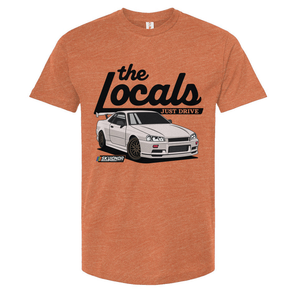 The Locals R34 Sky Londa Motor Club t-shirt