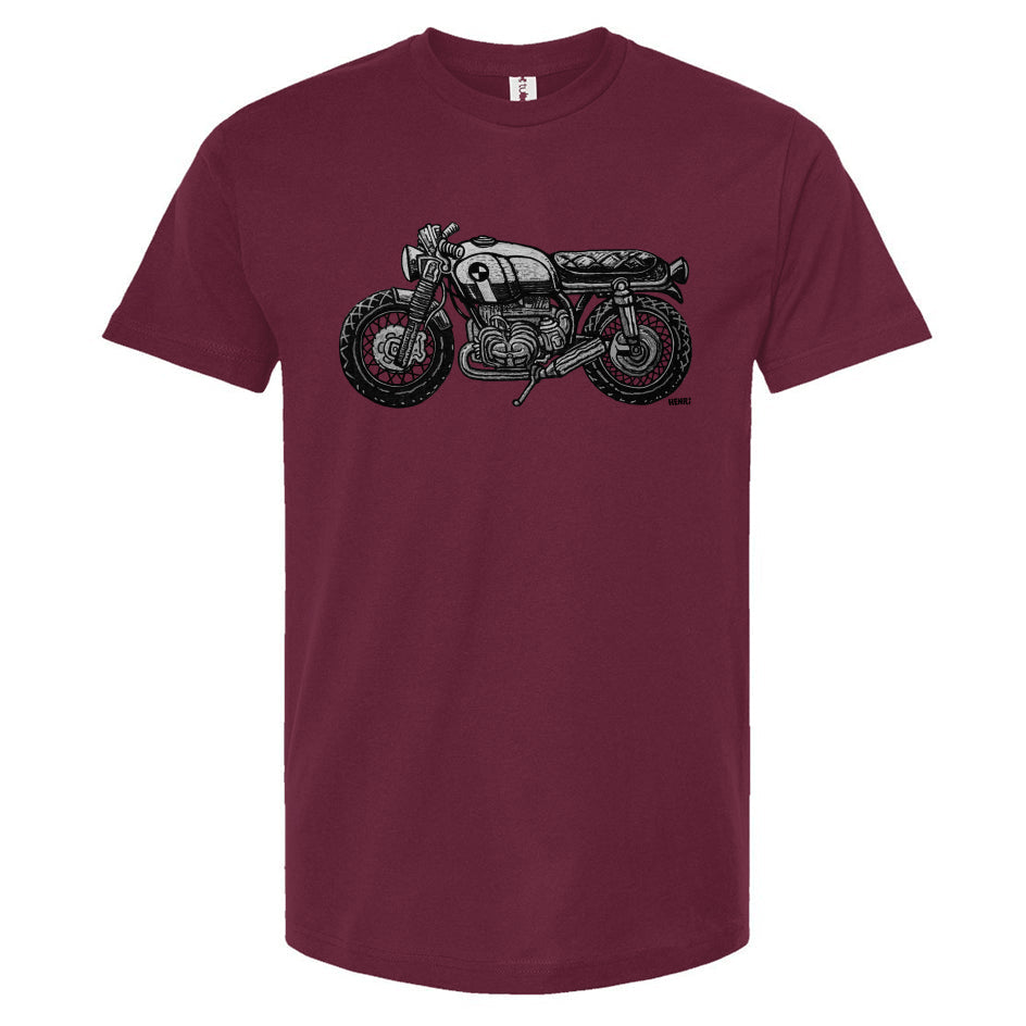 Vintage BMW Motorcycle T-shirt by Henri