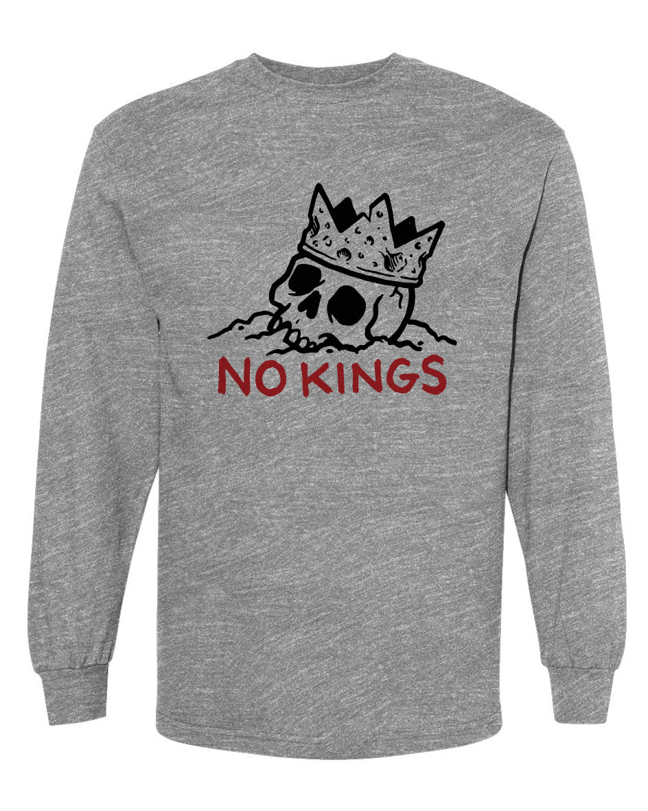 NO KINGS Heavyweight Cotton Long Sleeve
