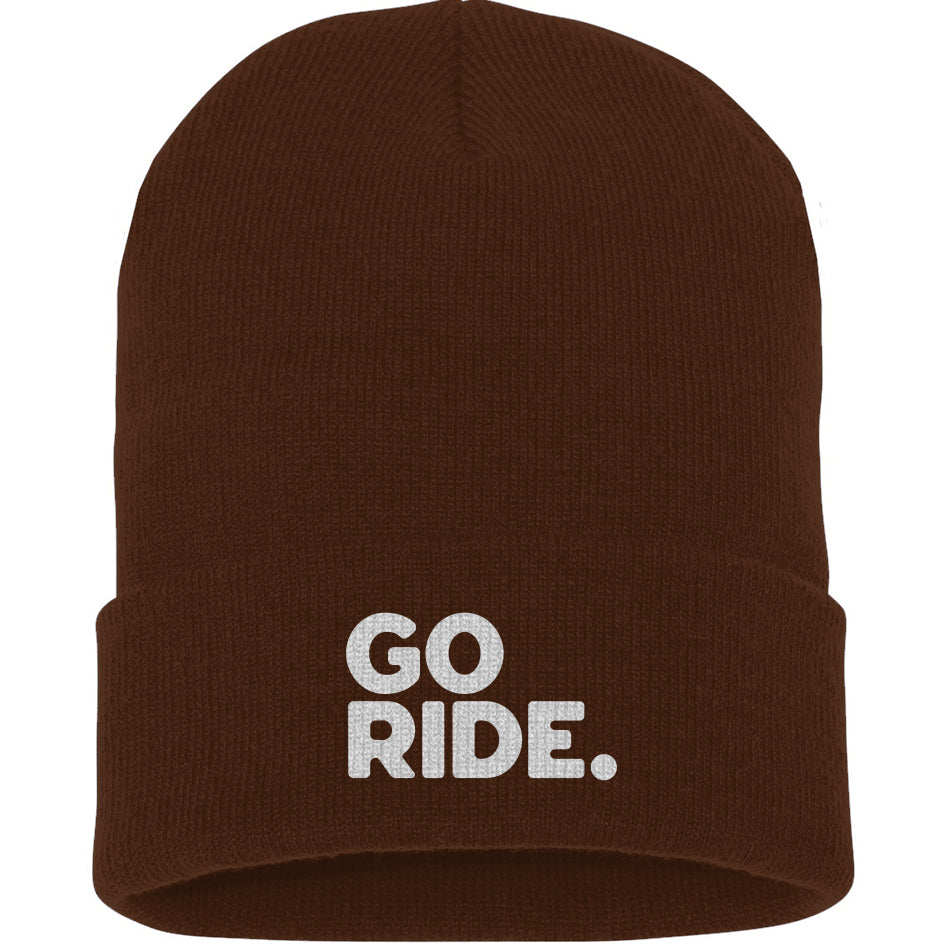 GO RIDE Cuffed Beanie