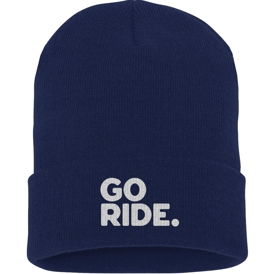 GO RIDE Cuffed Beanie