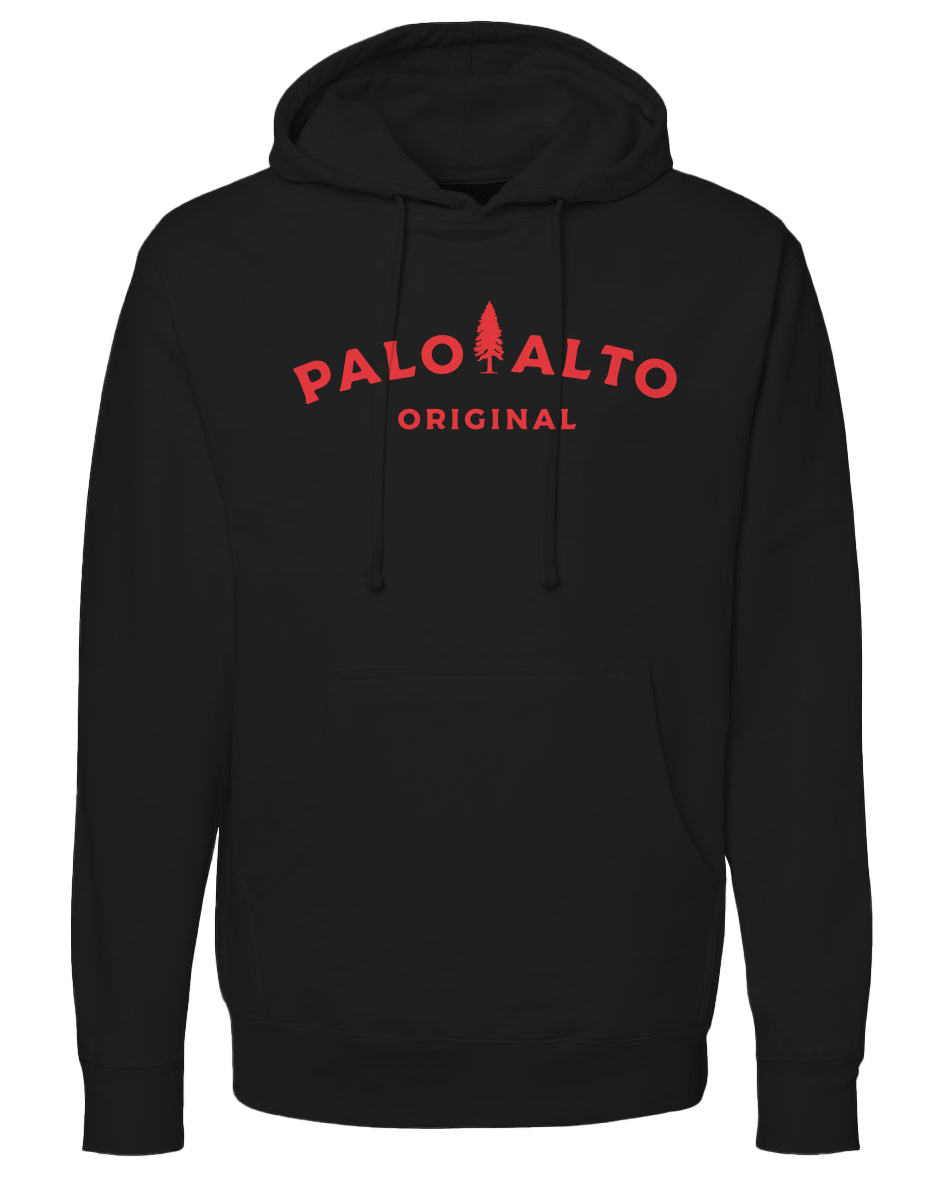 Palo Alto Original Hoodie (red ink)