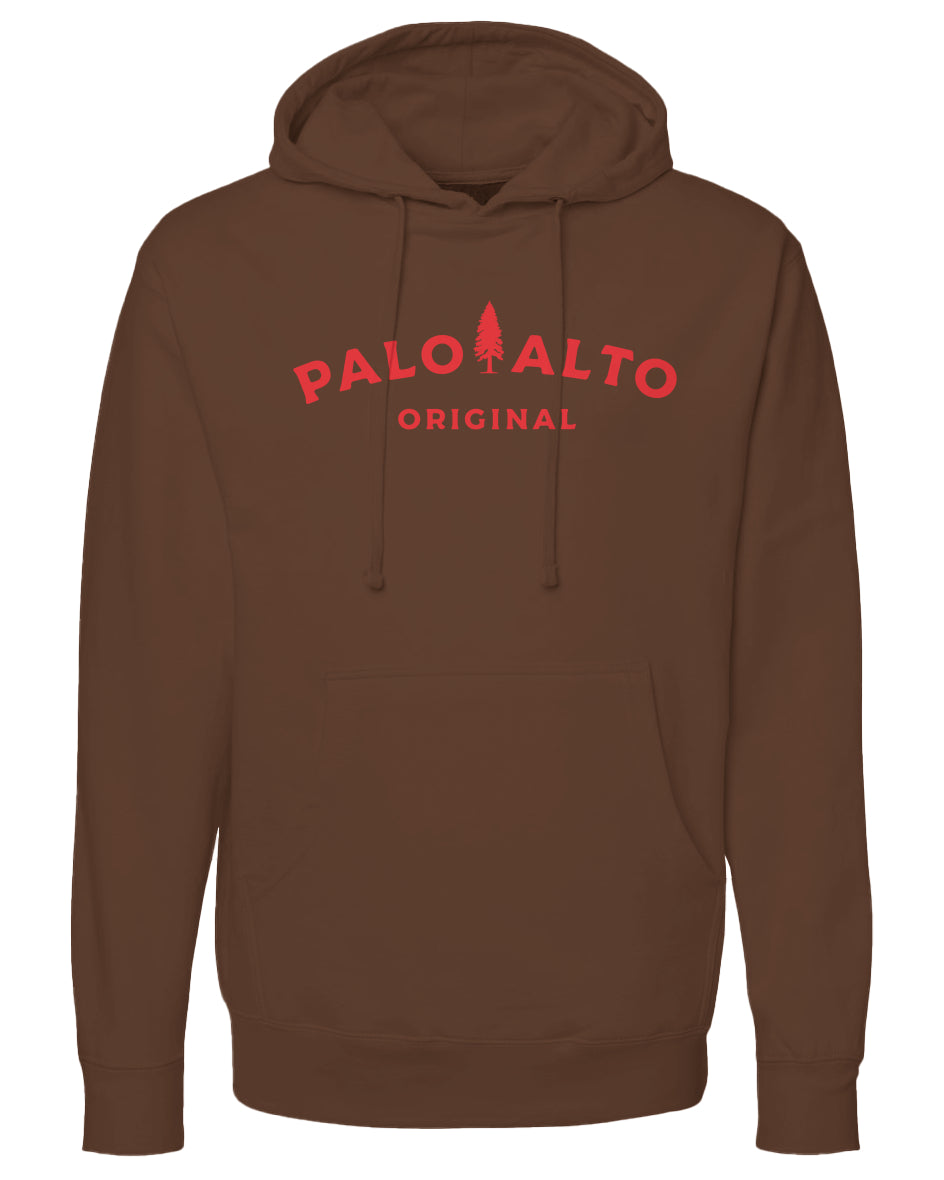 Palo Alto Original Hoodie (red ink)