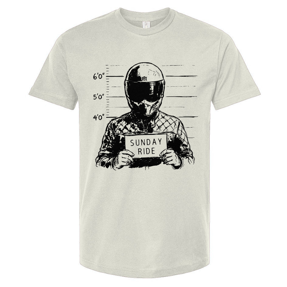 Sunday Ride Mugshot T-Shirt