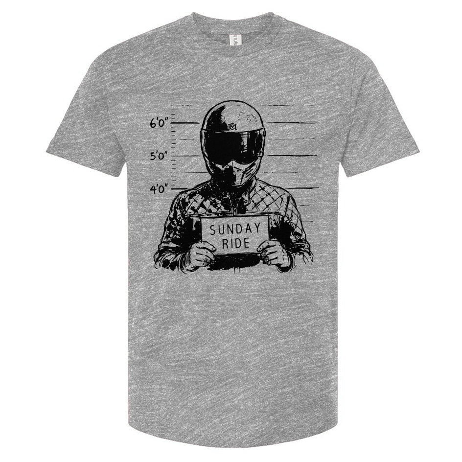 Sunday Ride Mugshot T-Shirt