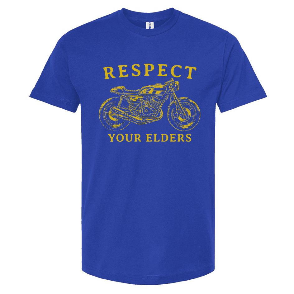 Respect Your Elders Yamaha RD400 Motorcycle Shirt