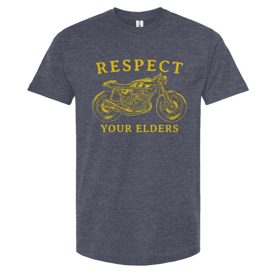 Respect Your Elders Yamaha RD400 Motorcycle Shirt