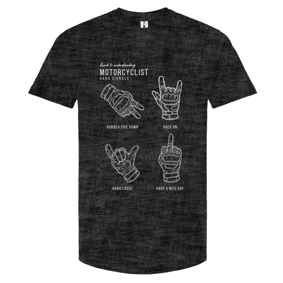 Motorcyclist Hand Signals T-Shirt
