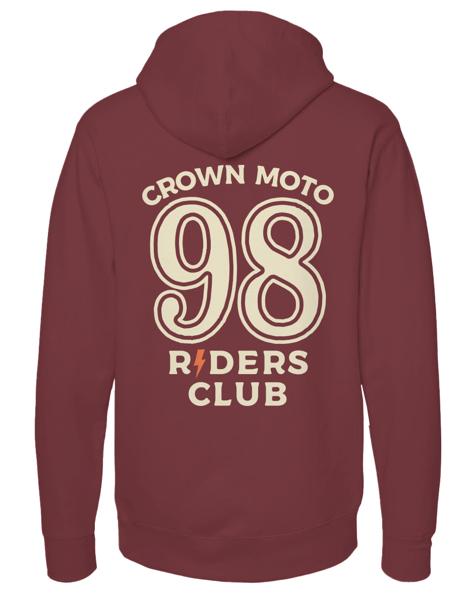Crown Moto 98 Riders Club Hoodie