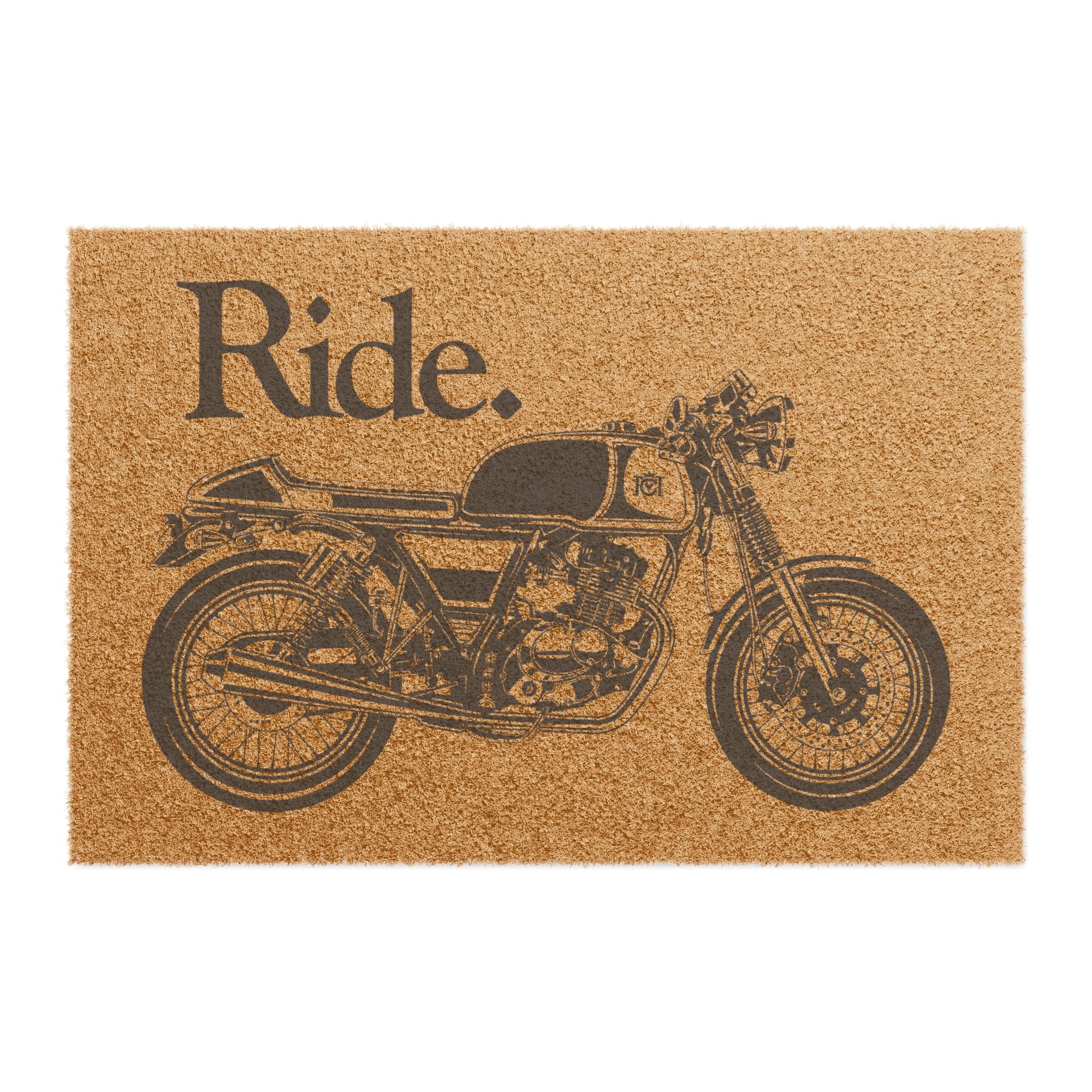 'Ride' Entrance Doormat for Motorcycle Lovers