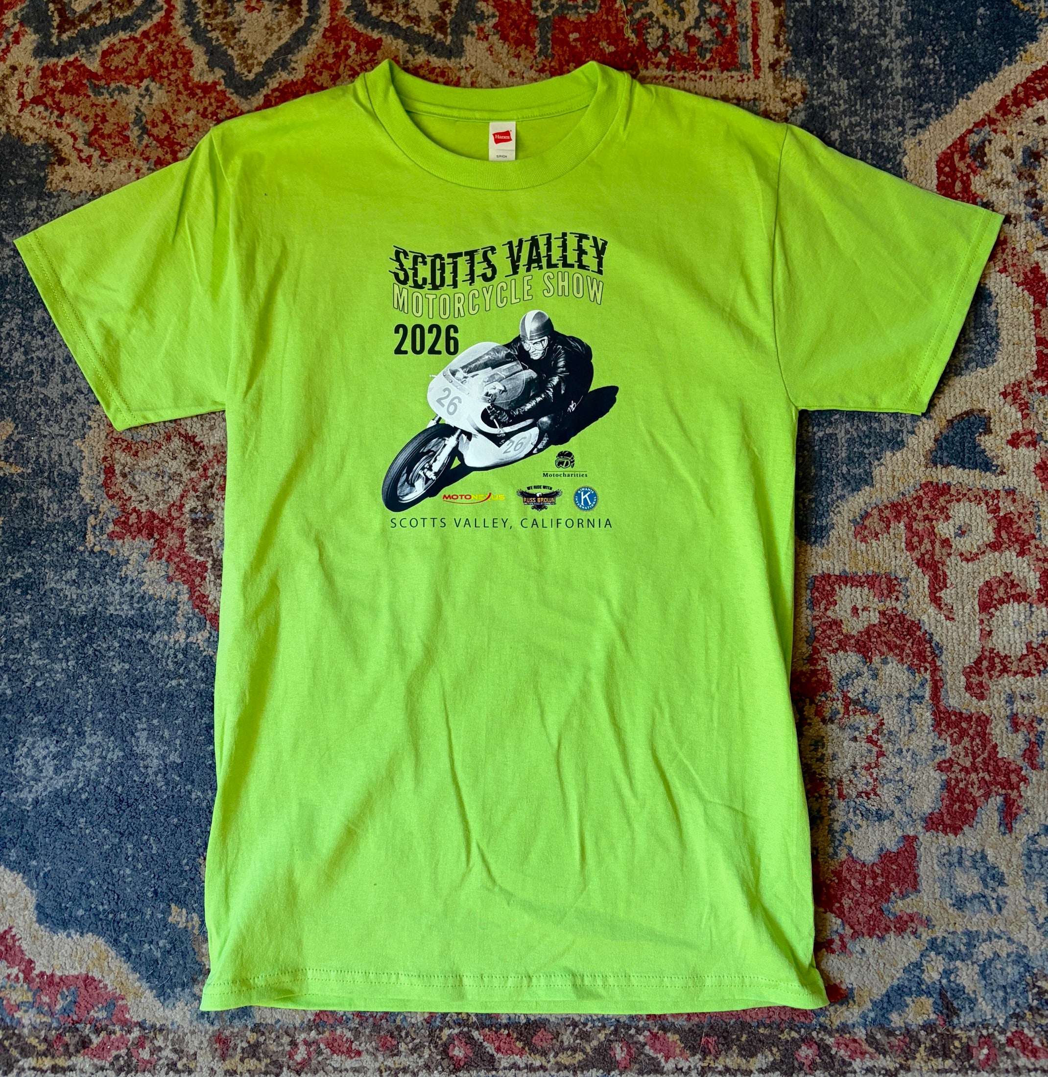 Scotts Valley Motorcycle Show 2026 t-shirt