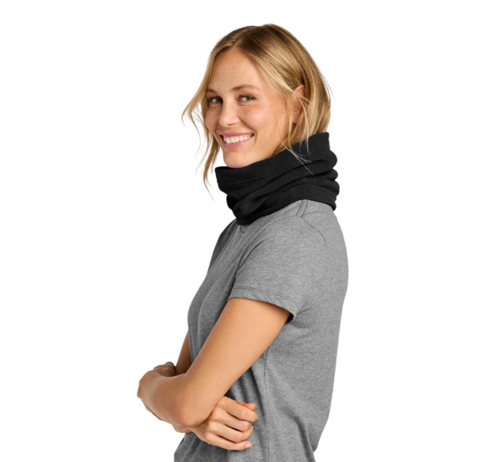 crown moto fleece neck warmer