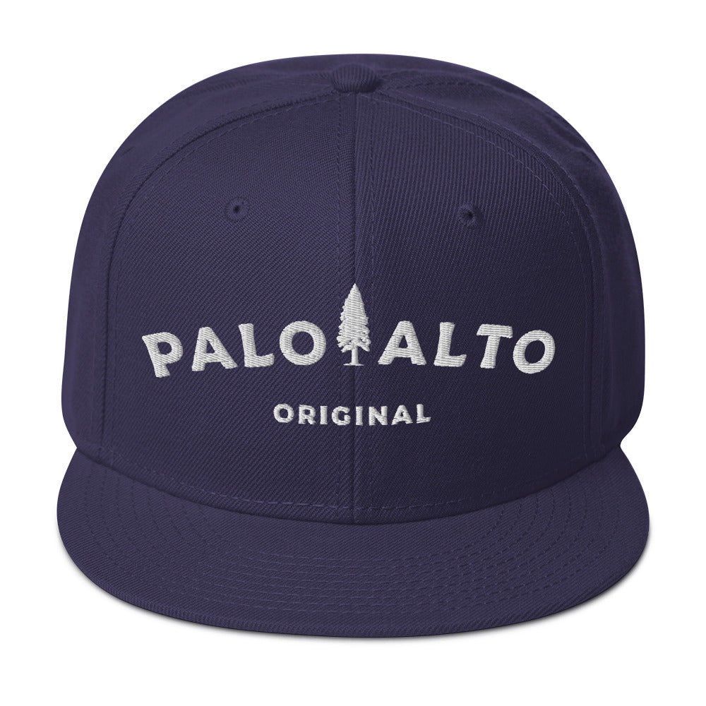 Palo Alto Original Embroidered Snapback Hat