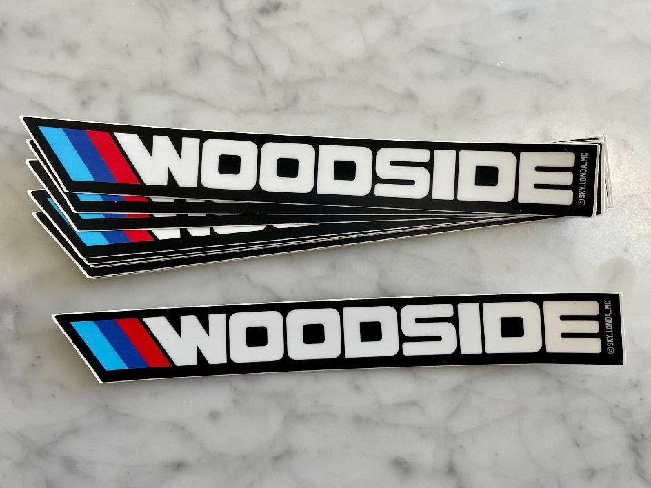 Woodside M decals from Crown Moto
